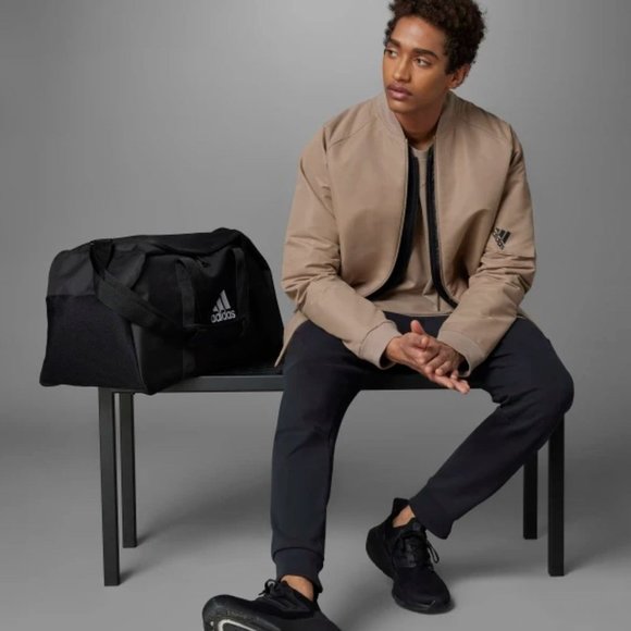 adidas Men Designed 4 Gameday Bomber Jacket Chalky Brown Size M - Picture 3 of 15